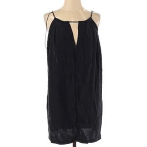 Elizabeth and James XS casual black silk dress